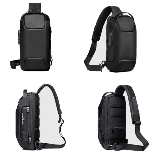 Men  Chest Bag Messenger Bag Anti-theft Shoulder Bags Chest Bag Pack For Male - Image 2