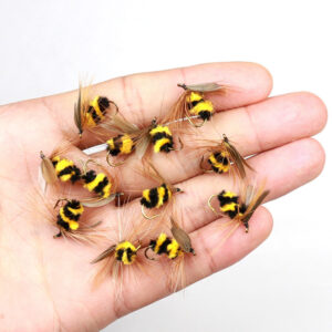 Fly bait floating water bionic fly bee lure bait