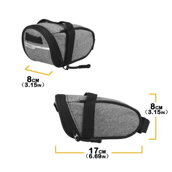 Bike Saddle Bag Cycling Seat Pouch Bicycle Tail Bags Pannier Cycling Equipment - Image 6