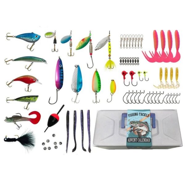 Creative Fishing Tackle Box Countdown Gift - Image 4