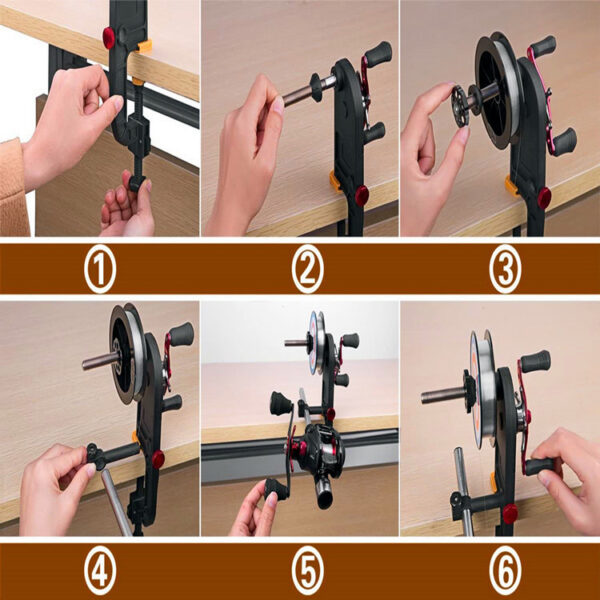 Fishing wheel wire winder - Image 4