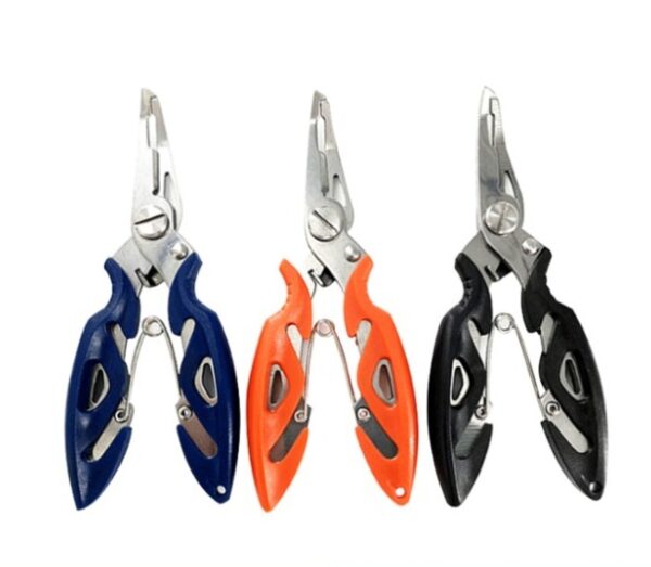 Stainless steel curved nose fishing pliers - Image 3