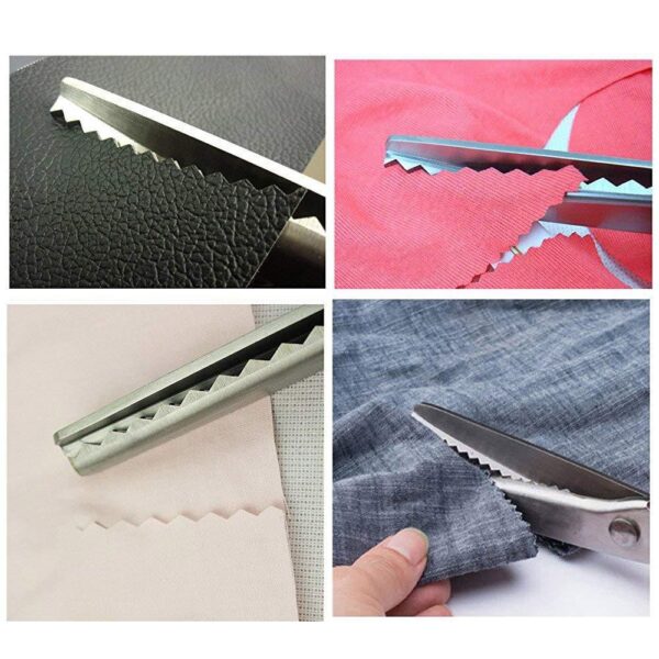 Stainless steel serrated scissors - Image 3