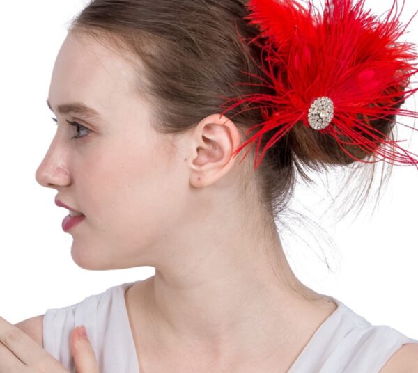Feather Headdress Hairpin - Image 4
