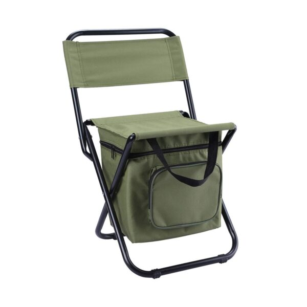 Folding Fishing Chair Backpack Insulation with Cooler Bag Portable Folding Beach Chair Seat Camping Chairs Folding Stool Chair - Image 6