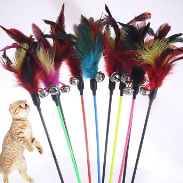 Feather Large Funny Cat Stick - Image 4