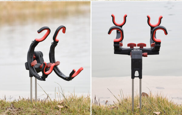 360 Degree Adjustable Fishing Pole Holder Universal Fishing Foldable Bracket Sea Lake Fish Rod Rack Stand Fishing Accessories - Image 6