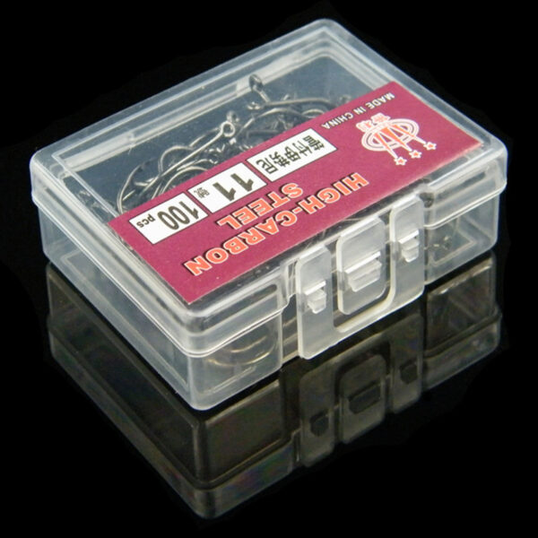 100 boxed fish hooks - Image 3