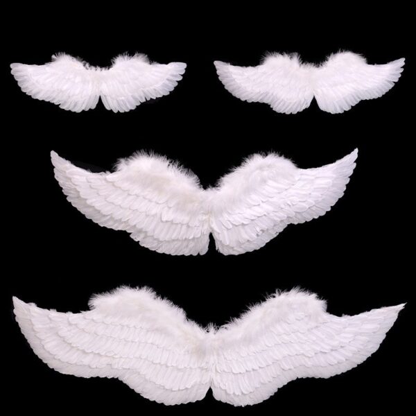Angel feather wings halloween props - Image 6