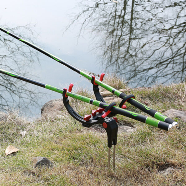 360 Degree Adjustable Fishing Pole Holder Universal Fishing Foldable Bracket Sea Lake Fish Rod Rack Stand Fishing Accessories - Image 7