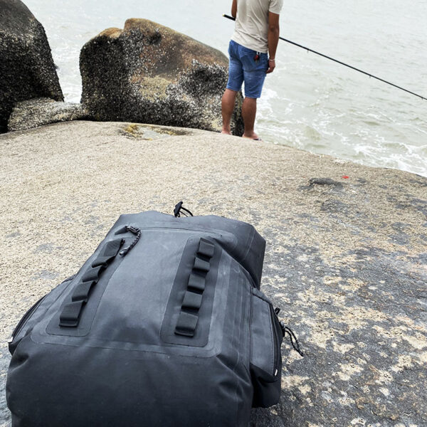 Waterproof Rucksack Shoulder Computer Fishing Gear Large Capacity Sea Fishing Bag - Image 5