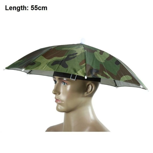 55 65cm Outdoor Fishing Sunshade Waterproof Camping Hiking Fishing Holiday Folding Sunhat - Image 10