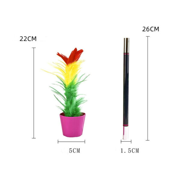 Magic Stick Change Flower Props Chicken Feather - Image 2