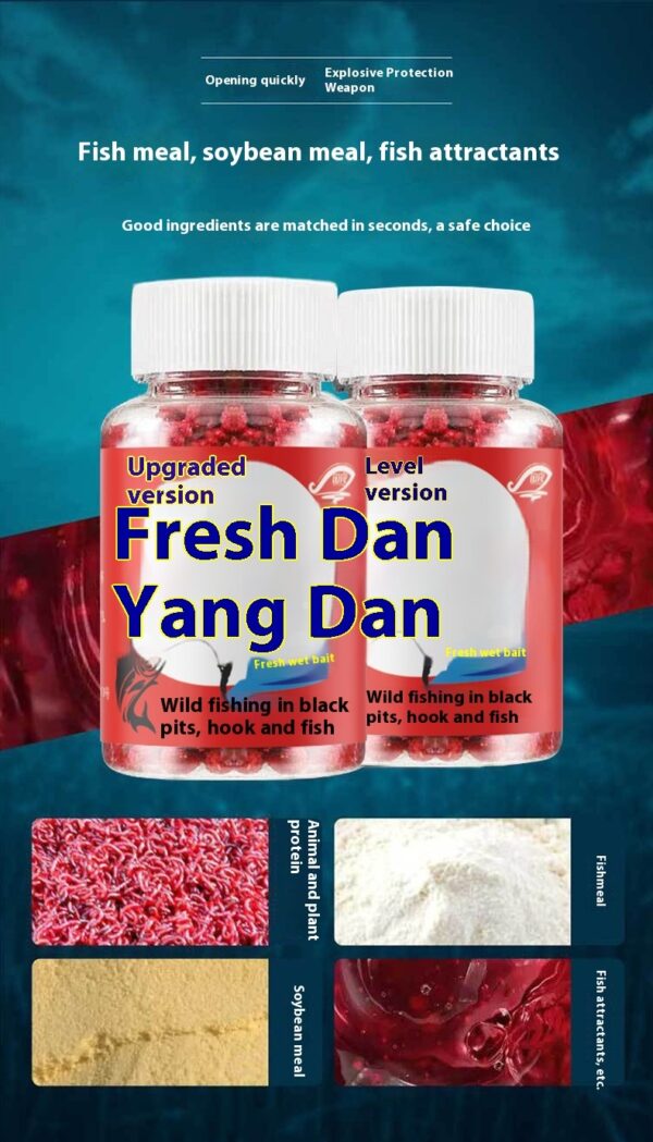 Lazy Particle Crucian Carp Grass Green Freshwater Fish Wild Fishing Bait - Image 8