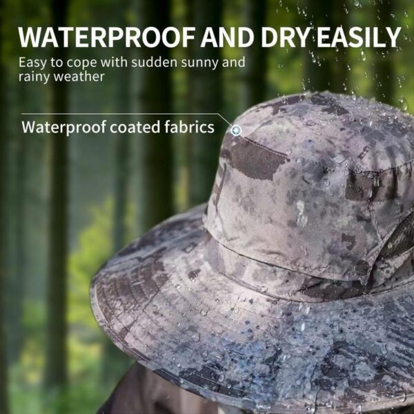 2025 New Solar Fan Outdoor Fishing Hat-Solar Sun Protection Sun Hat With Fan Solar Fan Hat Dual Power Supply Fan Outdoor Fan Solar Powered Outdoor Fishing Hat - Image 8