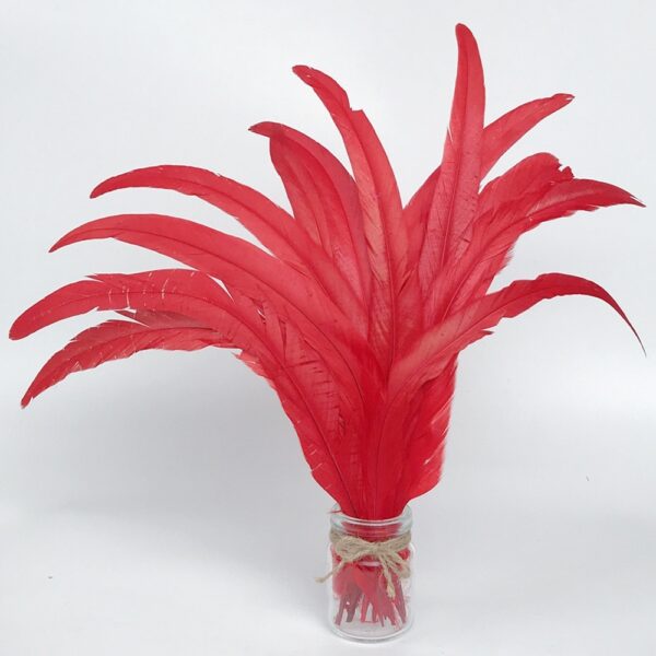 30-35cm Rooster Tail Hair Handmade DIY Ornament Accessories - Image 8