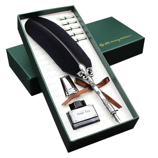 Household Simple Feather Pen Gift Set - Image 5