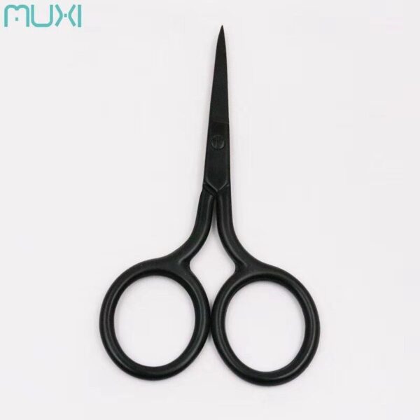 Black straight scissors - Image 2