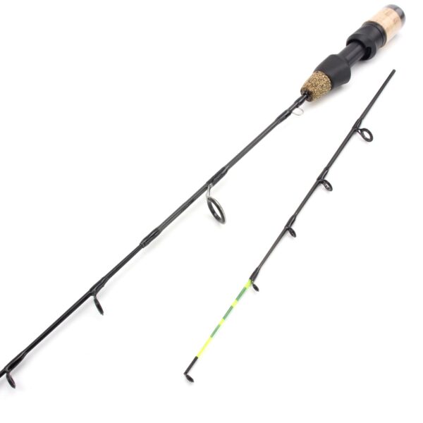 Double Tip Ice Fishing Winter Spinning Wheel Tackle Set Fishing Rod - Image 5