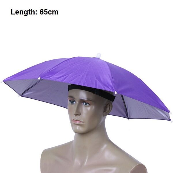 55 65cm Outdoor Fishing Sunshade Waterproof Camping Hiking Fishing Holiday Folding Sunhat - Image 9