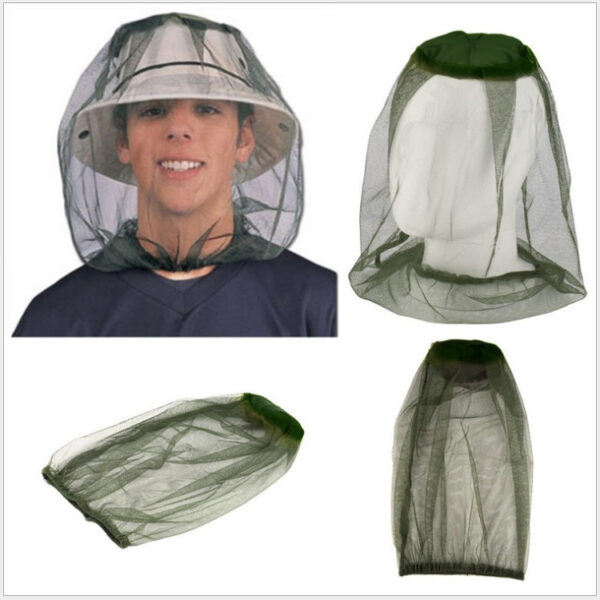 Outdoor Fishing Night Fishing Cap Insect-proof Mosquito Hat Net
