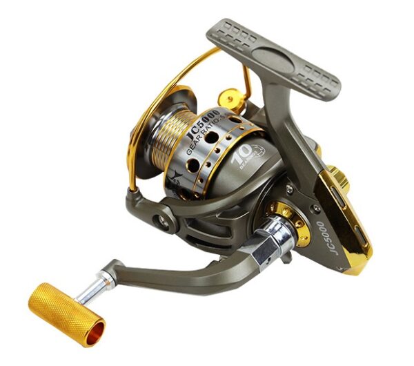 10-axis metal head reel fishing reel metal handle fishing tackle - Image 4