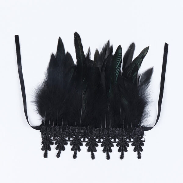 Role Play Lace Feather Wrist - Image 5
