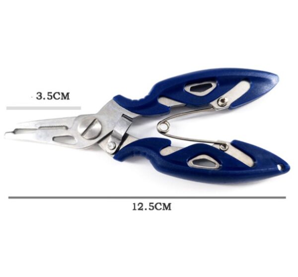 Stainless steel curved nose fishing pliers - Image 4