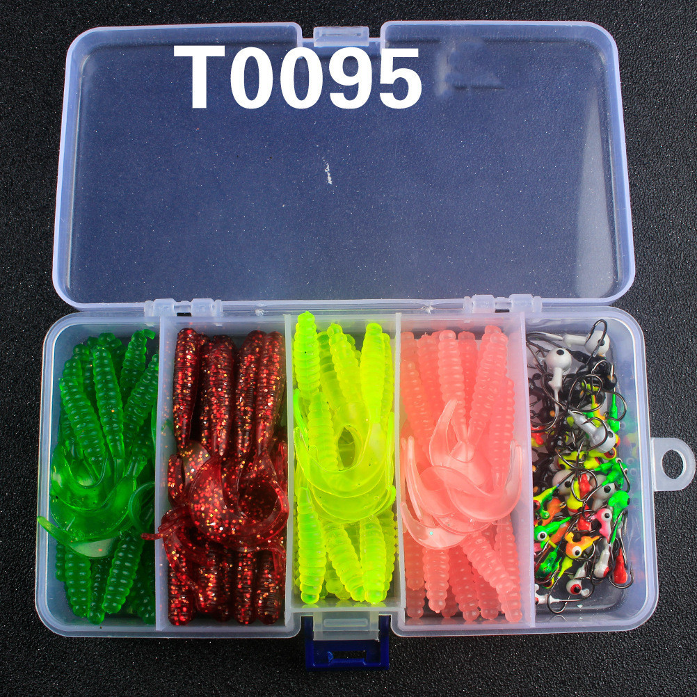 Luya Soft Bait Lead Hook Texas Fishing Gear Set - Image 10