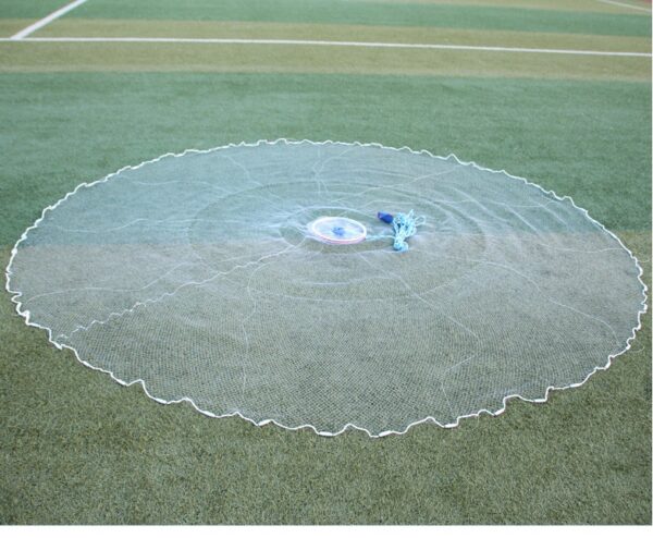 Cast Netease Cast Net Aluminum Ring Fishing Hand - Image 2
