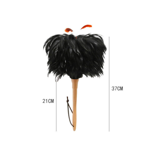 Feather Household Duster Dust Brush White Decoration - Image 4