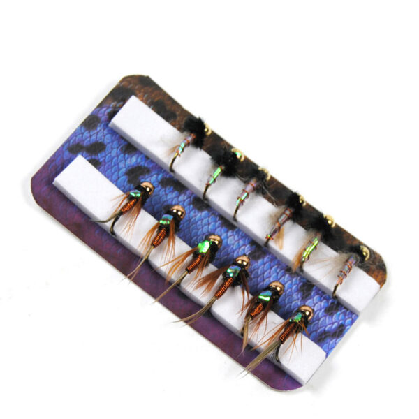 Fly Fishing Nymph Hook Copper Head Bead - Image 3
