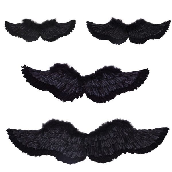 Angel feather wings halloween props - Image 4