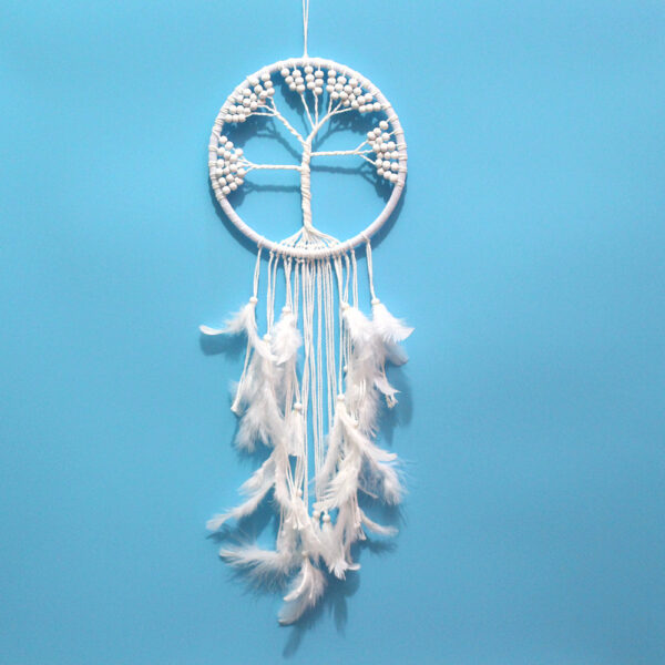 Indian Style Large Floating Feather Dreamcatcher Ornaments - Image 5