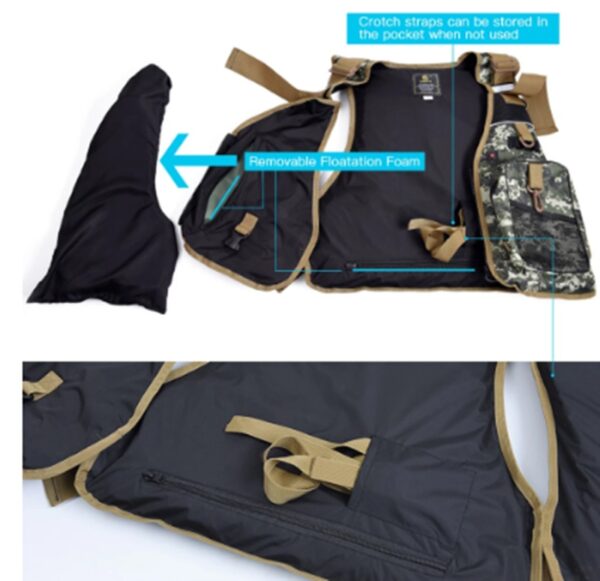 Vest Life Jacket Lure Multifunctional Fishing Supplies - Image 5