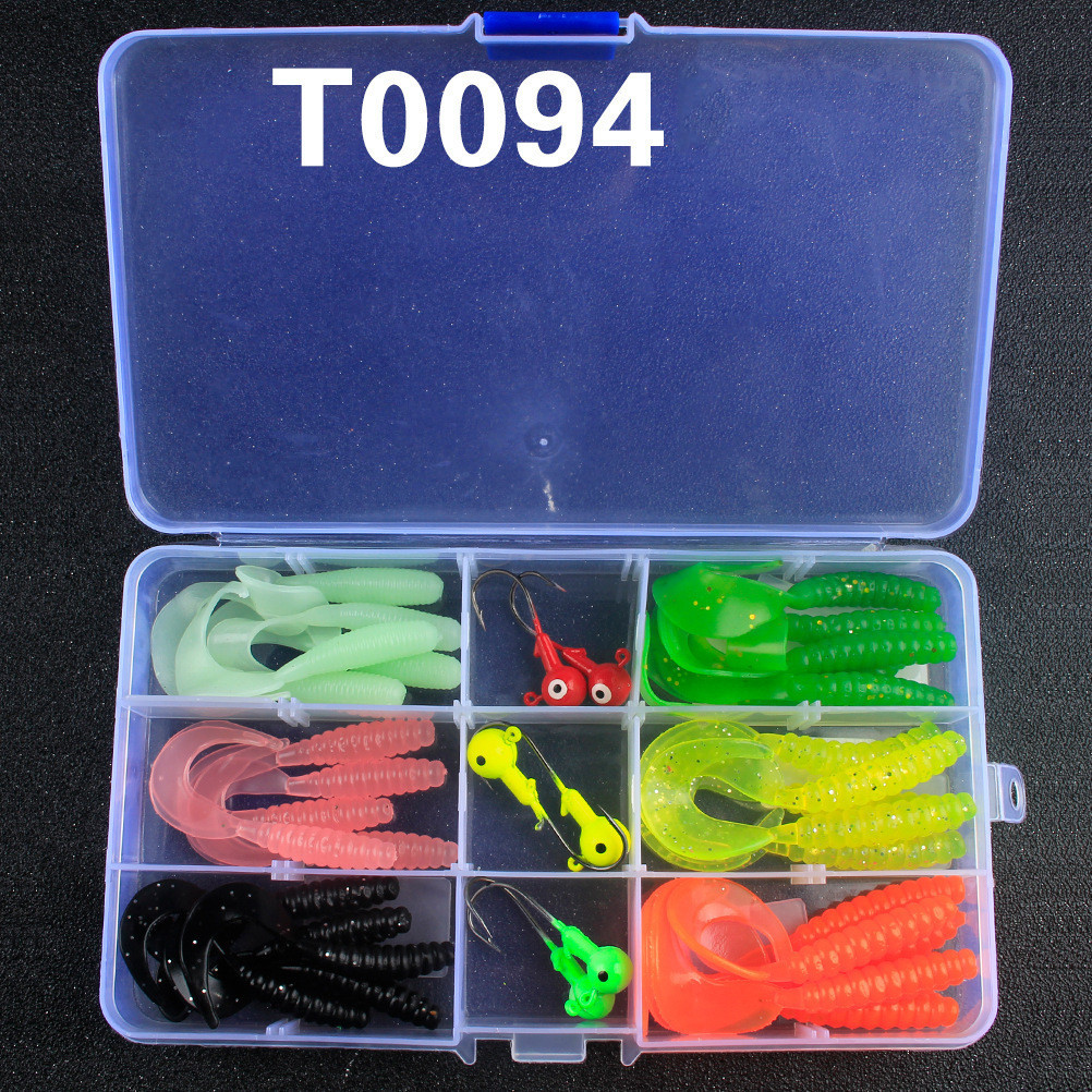 Luya Soft Bait Lead Hook Texas Fishing Gear Set - Image 6