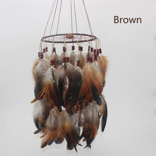 Lantern dream catcher feather pendant - Image 8