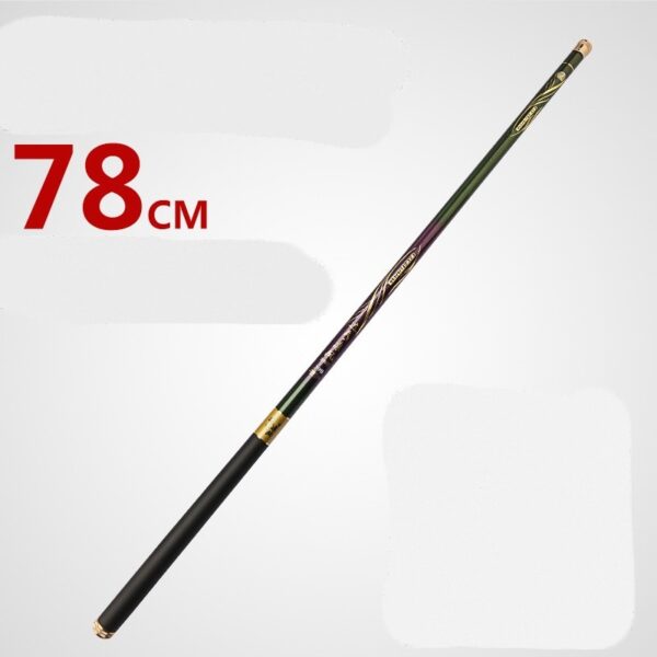 High Carbon Fishing Rod Light Hard 6H19 Tune Black Pit Hand Rod Short Pitch Fishing Rod - Image 7