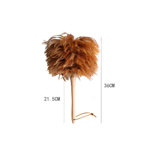 Feather Household Duster Dust Brush White Decoration - Image 3