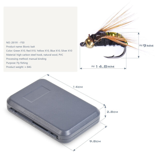 Fly Fishing Lure Hooks Suit - Image 6