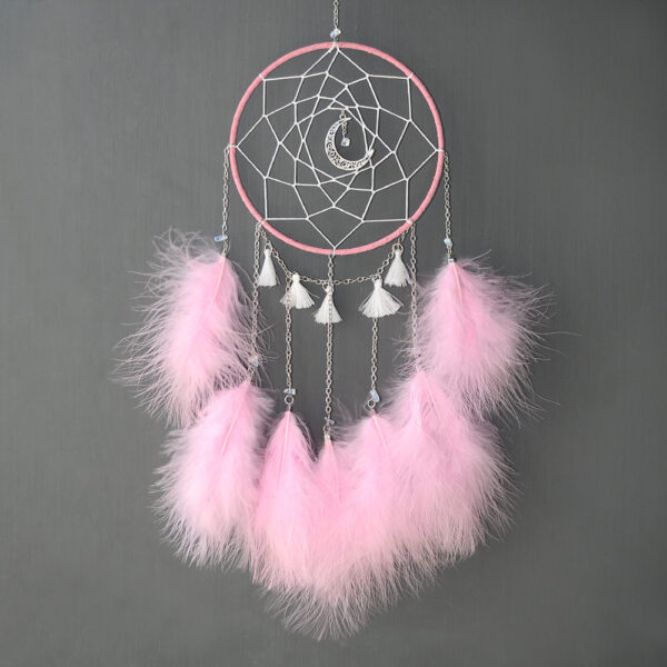 Handmade Dream Catcher Wind Chimes Pendant - Image 3