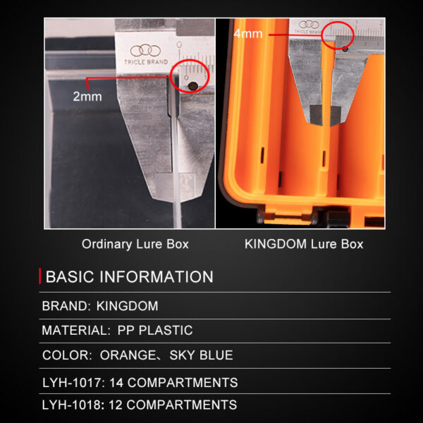 Multifunctional double-layer bait storage box - Image 7