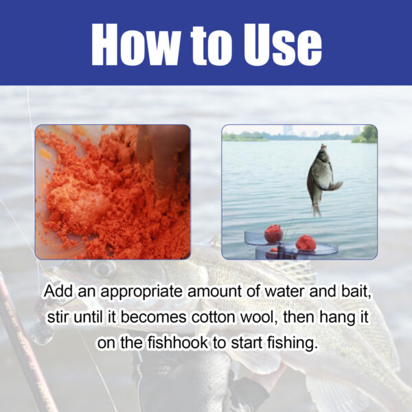 Yegbong Bait Lure Bait, Fishing Bait, Fish Attractant, Wild Fishing Bait, Crucian Carp, Tilapia, Attractant - Image 3