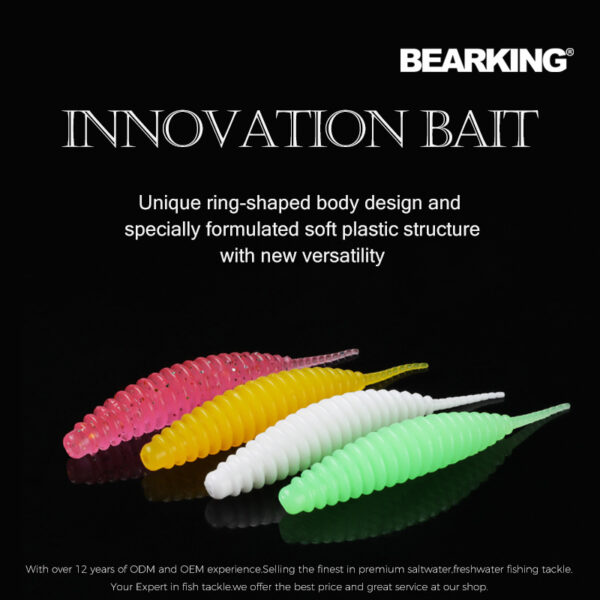 Micro Luer Soft Lure Soft Worm Fishing Topmouth Culter Mandarin Fish Weever Lure