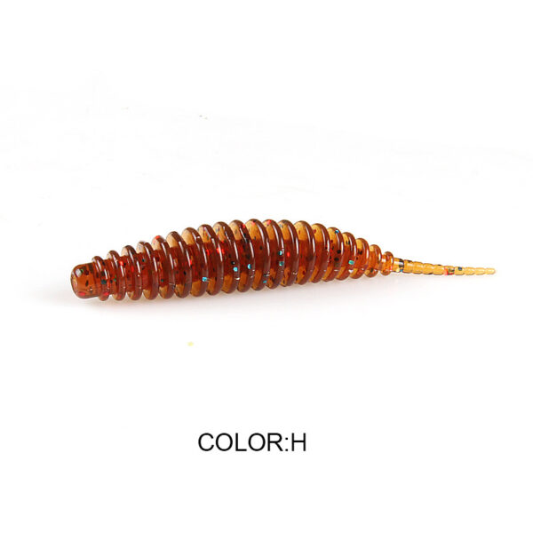 Micro Luer Soft Lure Soft Worm Fishing Topmouth Culter Mandarin Fish Weever Lure - Image 6