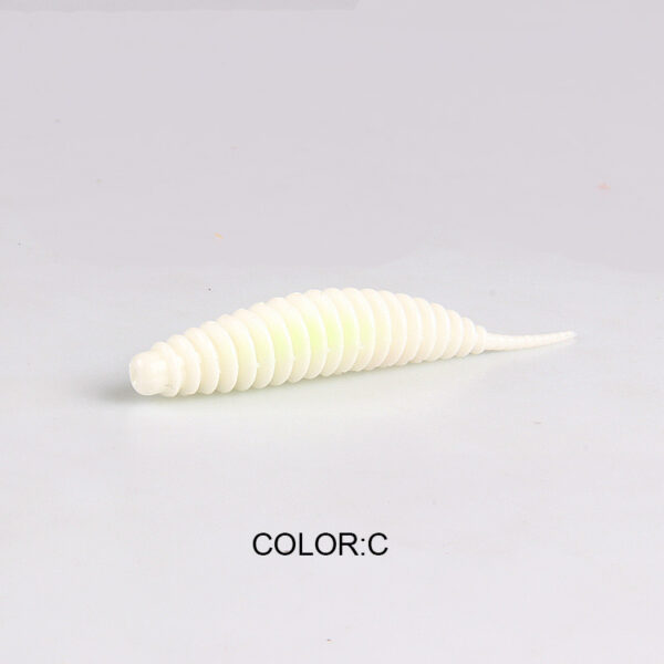 Micro Luer Soft Lure Soft Worm Fishing Topmouth Culter Mandarin Fish Weever Lure - Image 9