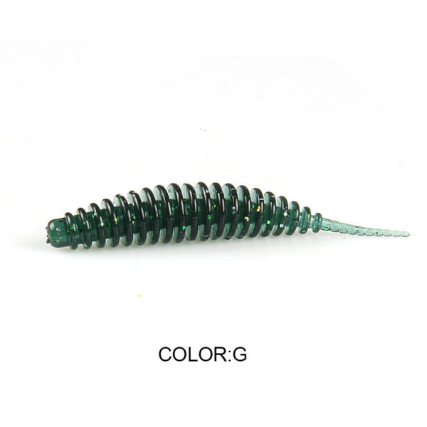 Micro Luer Soft Lure Soft Worm Fishing Topmouth Culter Mandarin Fish Weever Lure - Image 3
