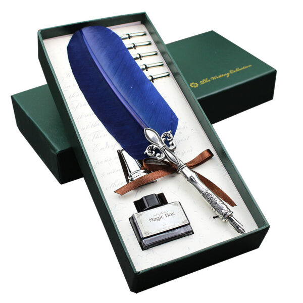 Household Simple Feather Pen Gift Set - Image 3