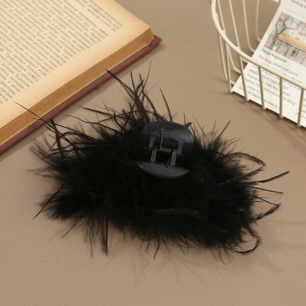 Ostrich Feather Grip Women's Microfiber Retro - Image 5