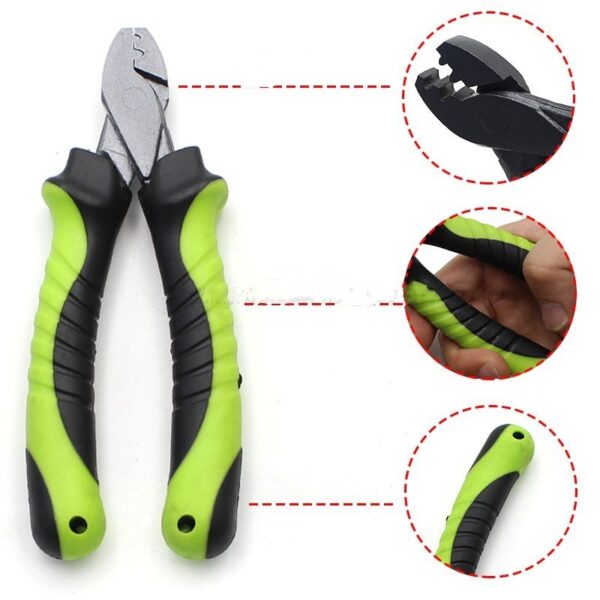 Outdoor Wild Fishing Cable Cutters Sea Fishing Pliers Lure Fishing Pliers X45D - Image 4